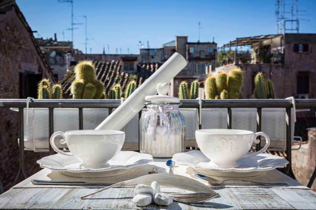 ローマCampo Dei Fiori Luxury With Balconyアパートメント エクステリア 写真