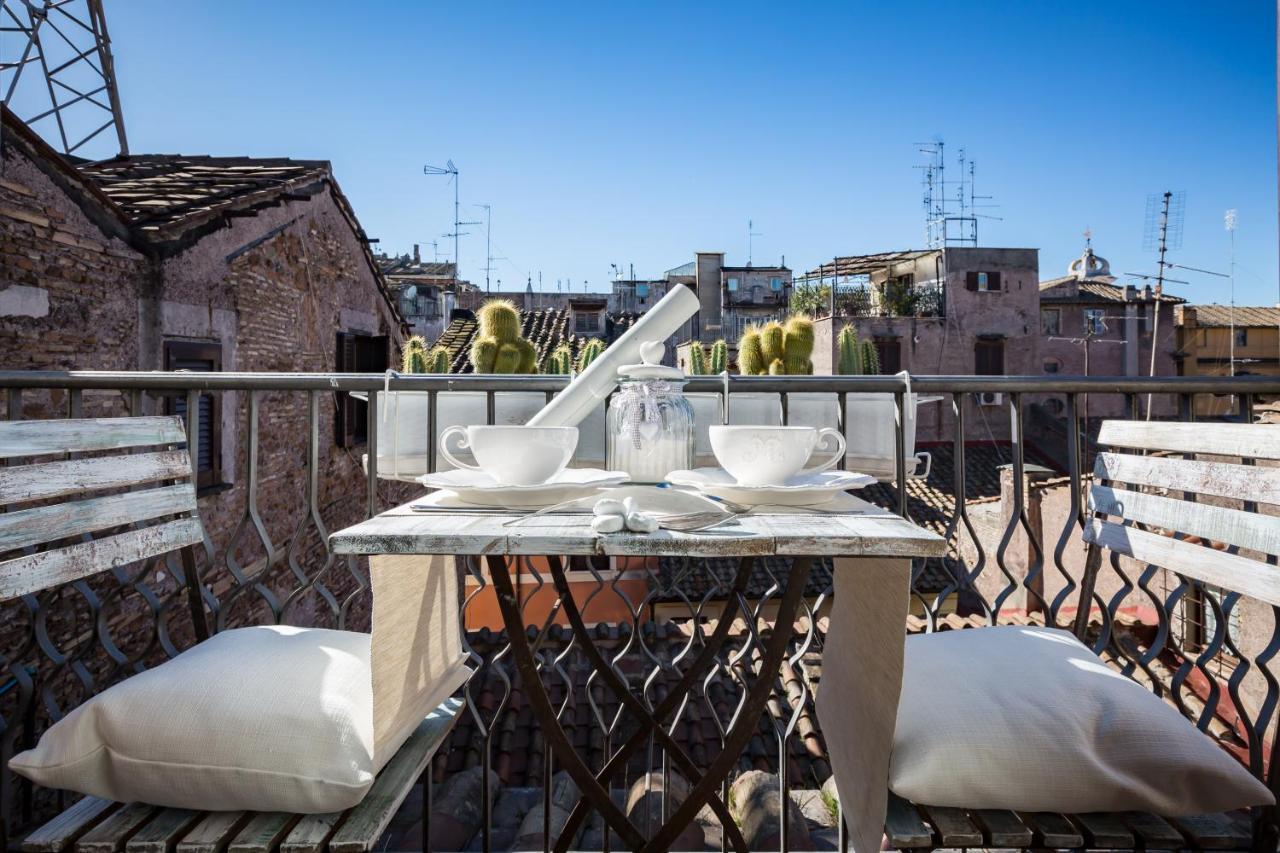 ローマCampo Dei Fiori Luxury With Balconyアパートメント エクステリア 写真